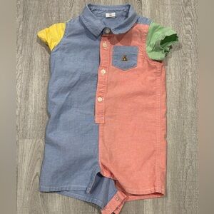 GAP Baby Blue Textured Fabric